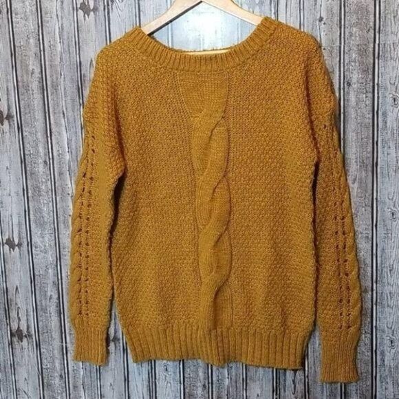 Ecote Cableknit Sweater Sz. Med - Picture 1 of 4